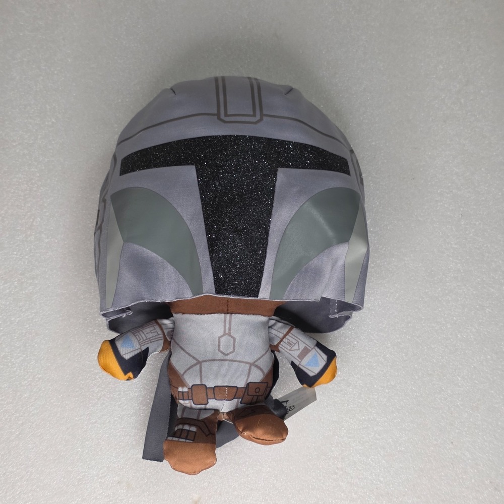 Disney Star Wars Doorables Mandalorian Mando Puffables Plush 9" Toy Just Play